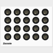 Colorado Mt Bierstadt Ronde Sticker (Vel)