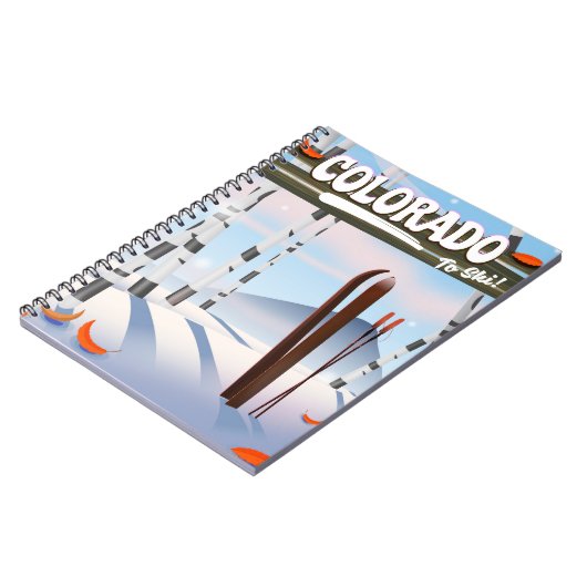 Colorado naar Ski! Notitieboek (Linkerzijde)