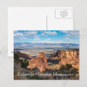 Colorado Nationaal Monument Reizen Briefkaart (Voorkant / Achterkant)