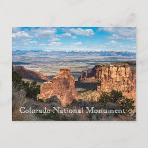 Colorado Nationaal Monument Reizen Briefkaart