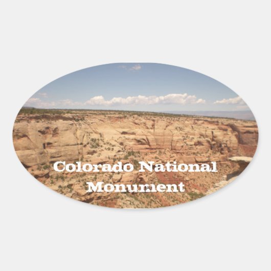 Colorado Nationaal Monument sticker (Voorkant)