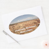 Colorado Nationaal Monument sticker (Envelop)
