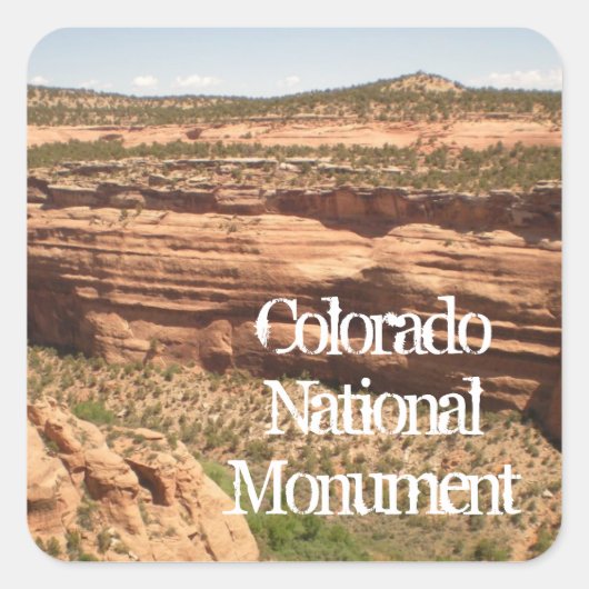 Colorado Nationaal Monument sticker (Voorkant)