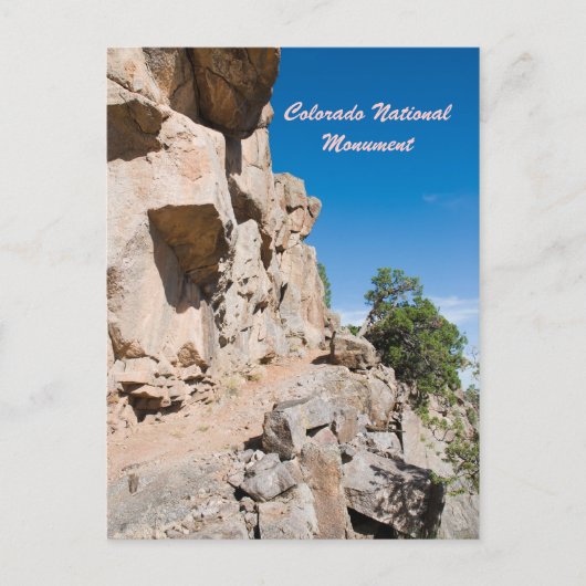 Colorado National Monument Briefkaart (Voorkant)