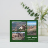 Colorado National Monument Briefkaart (Staand voorkant)