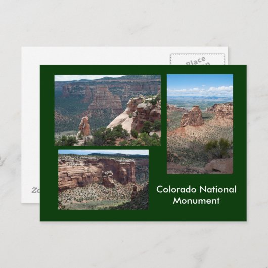 Colorado National Monument Briefkaart (Voorkant / Achterkant)