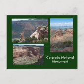 Colorado National Monument Briefkaart (Voorkant)