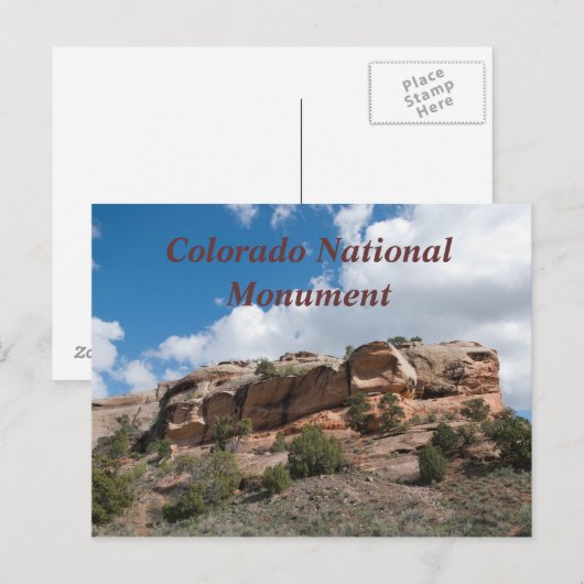 Colorado National Monument Briefkaart (Voorkant / Achterkant)