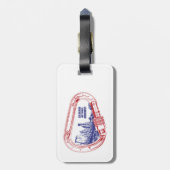 Colorado National Monument (Carabiner) Bagagelabel (Achterkant verticaal)