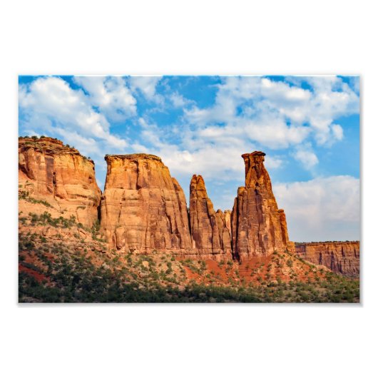 Colorado National Monument Foto Afdruk (Voorkant)