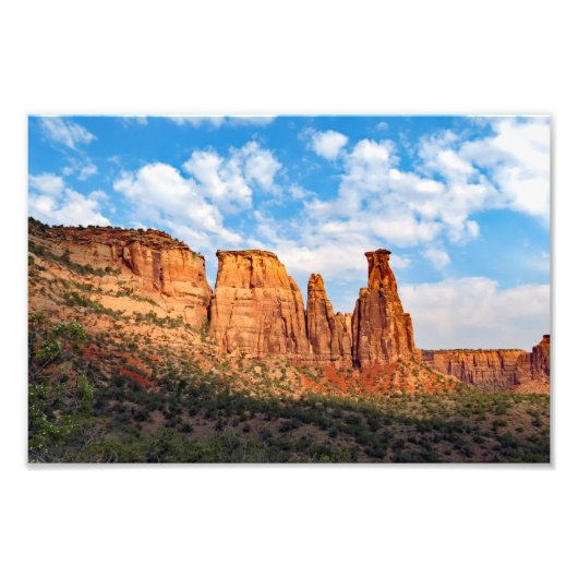 Colorado National Monument Foto Afdruk (Voorkant)