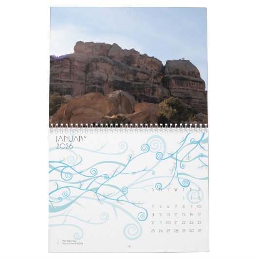 Colorado National Monument Kalender (Jan 2026)