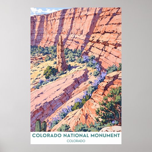 Colorado National Monument Poster (Voorkant)