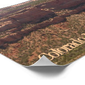 Colorado National Monument schilderachtig poster (Hoek)
