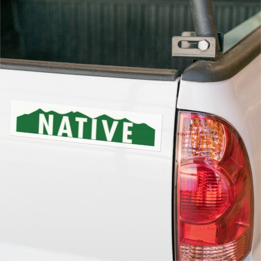 Colorado Native Bumpersticker (Op Truck)