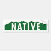 Colorado Native Bumpersticker (Voorkant)
