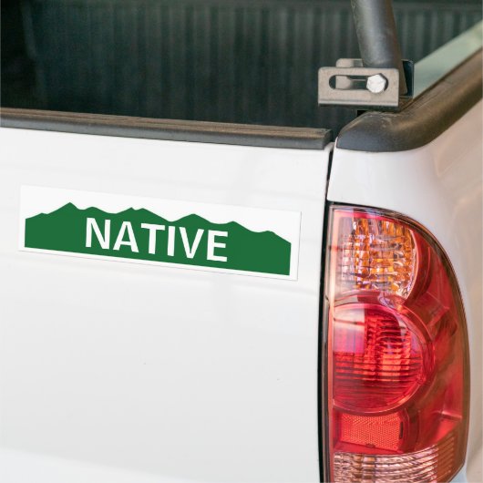 Colorado Native Bumpersticker (Op Truck)