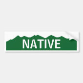 Colorado Native Bumpersticker (Voorkant)