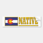 Colorado Native Bumpersticker (Voorkant)