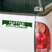 Colorado Native Entitlement Bumpersticker (Op Truck)