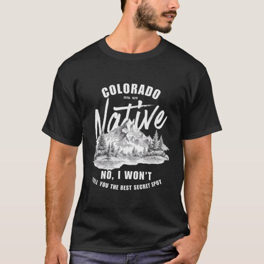 Colorado Native T-shirt (Voorkant)