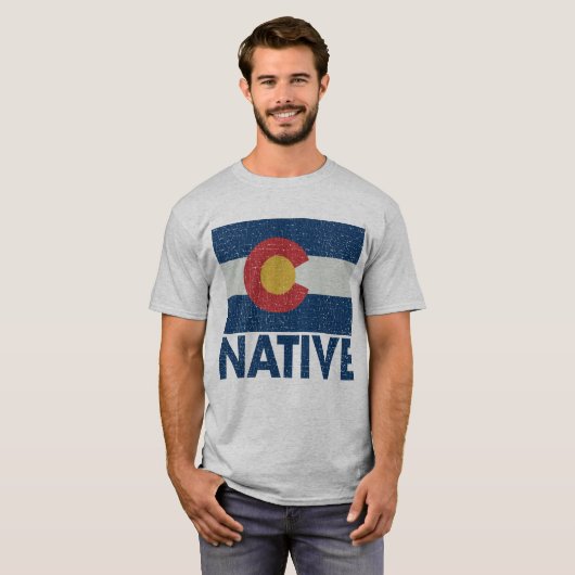 Colorado Native T-shirt (Voorkant volledig)