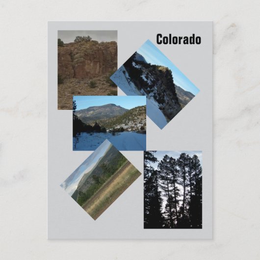 Colorado Natuur Briefkaart (Voorkant)