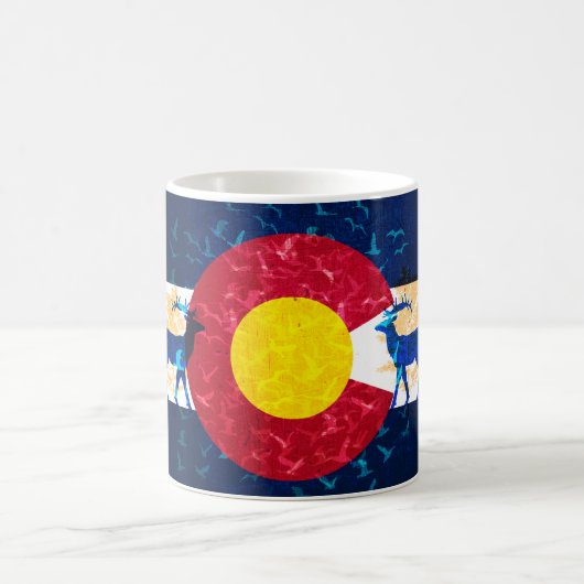 Colorado natuur scene koffie mok cup (Center)