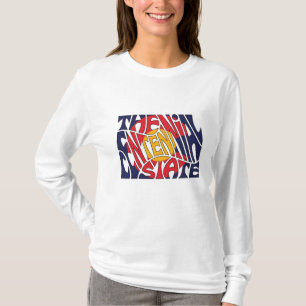 Colorado Nickname Word Art T-shirt