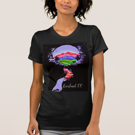 Colorado Nightsky, T-Shirt voor vrouwen (Voorkant)