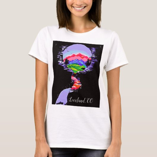 Colorado Nightsky, T-Shirt voor vrouwen (Voorkant)