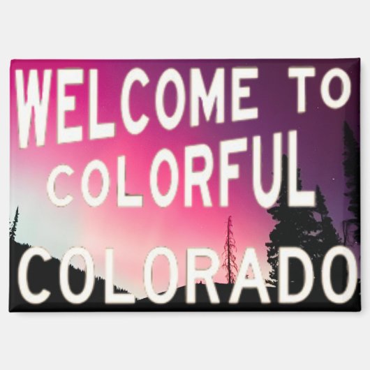 Colorado Noorderlicht Bells Magneet (Voorkant)