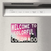 Colorado Northern Lights Bells Magnet (Insitu (Vaatwasser))