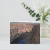 Colorado op de dam van Glen Canyon Briefkaart (Staand voorkant)