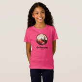 Colorado Opgericht 1876 Meisjes T-shirt (Voorkant volledig)