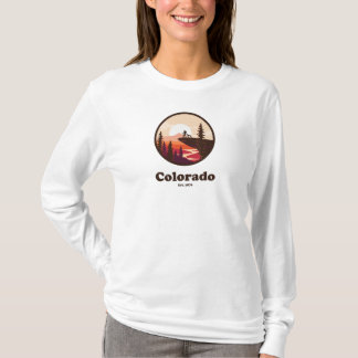 Colorado Opgericht in 1876 Lange Mouwen T-shirt