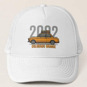 Colorado Orange BMW 2002 Vintage BMW Trucker Pet