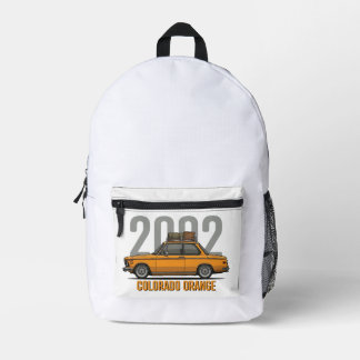 Colorado Oranje BMW 2002 Bedrukte Rugzak