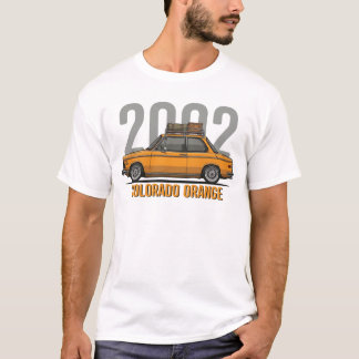 Colorado Oranje BMW 2002 | Vintage BMW T-shirt