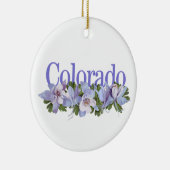  Colorado-Ornament met Colombia Keramisch Ornament (Rechts)