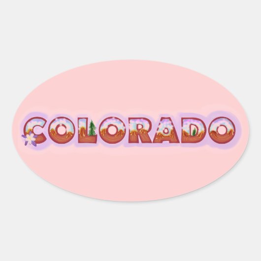 Colorado outline stickers (Voorkant)