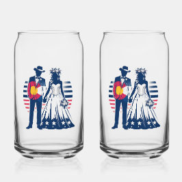 Colorado Paar Blikvorm Glas