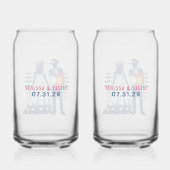 Colorado Paar Blikvorm Glas (Achterkant)