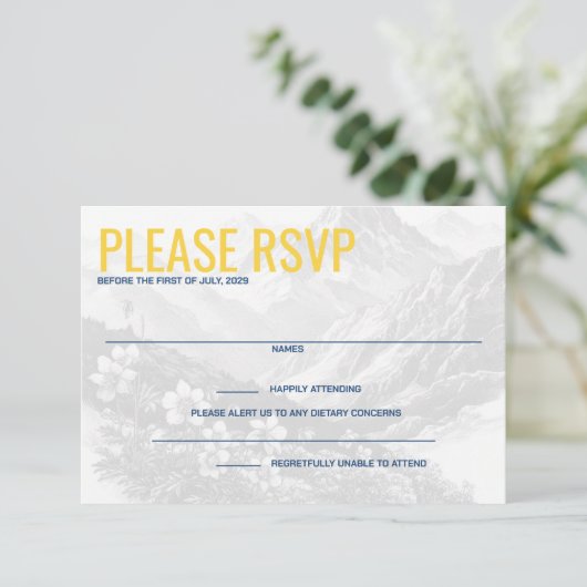 Colorado paar reactie Kaart (Staand voorkant)