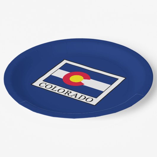 Colorado Papieren Bordje (Gekanteld)