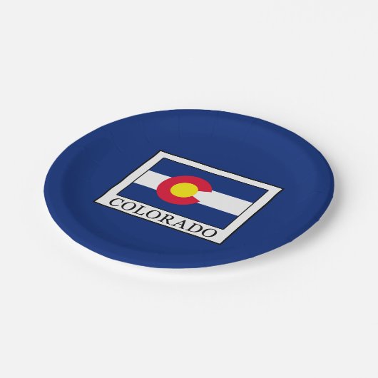 Colorado Papieren Bordje (Gekanteld)