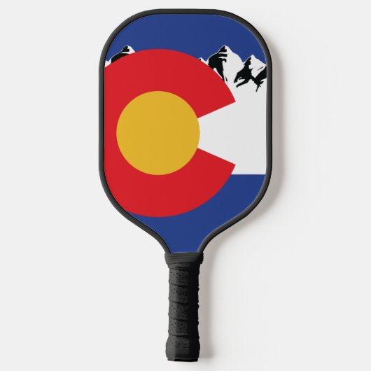 Colorado Pickleball Paddle (Achterkant)