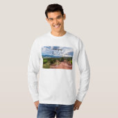 Colorado Pikes Peak Evening Hike Long Mümtop T-shirt (Voorkant volledig)