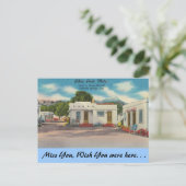 Colorado, Pikes Peak Motel Briefkaart (Staand voorkant)