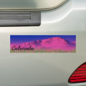 Colorado, pikes Peak Mountain Bumpersticker (Op auto)